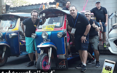 Speedcast speeds trough an innovative team building event in Bangkok