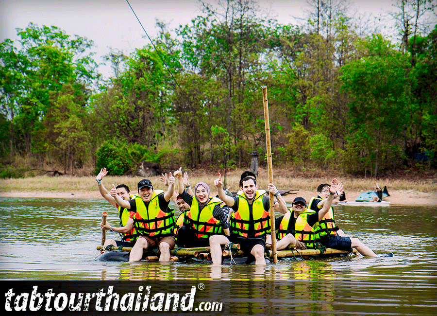 Raft Craft Team Building Chiang Mai Thailand